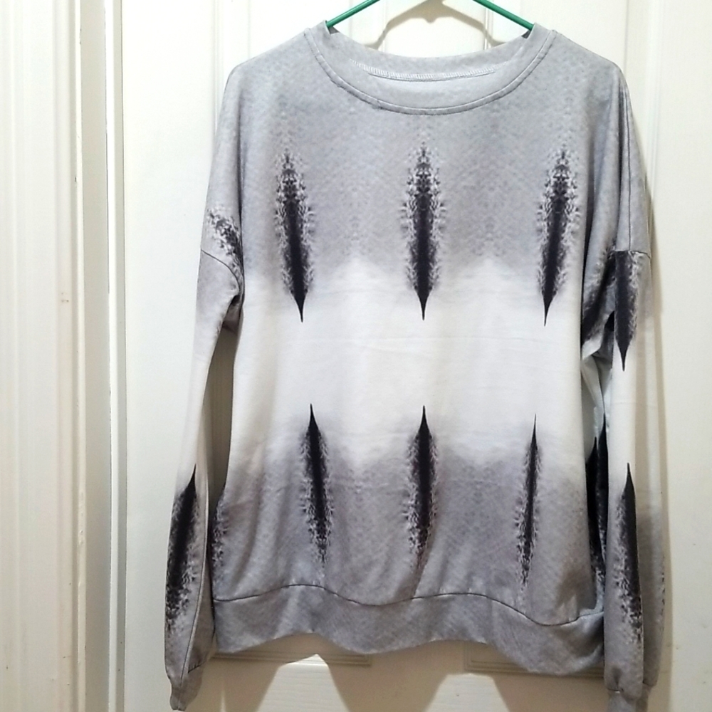 LONG SLEEVE PULLOVER T SHIRT/SWEATSHIRT TOP SIZE XXL
